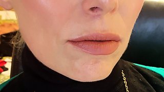 Amateur blonde wife sucking dick POV style vid2