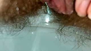 You Are My Toilet, You Are My Cleaner for Licking My Hairy Pussy