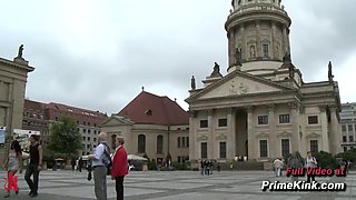 Tina Martinez Bound and Pounded in Public