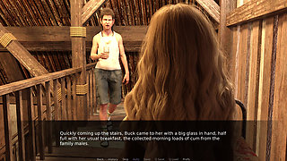 Project Myriam (extra Ending Scene) - Myriam Ends up in a Brothel and Clients Take Turns on Her While She’s Pregnant