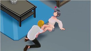 Ntr Massage Master Stepbrother Wont Know What I Did To His Wife In The Toilet
