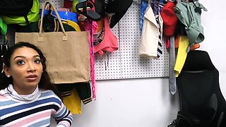 Pilfer pops cherry for security guard