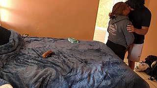 I finally convinced my mature friend from the gym! Now we have sex in my house every day