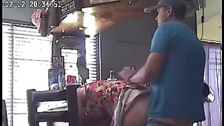 Spouse Caught on Hidden Cam Cheating with Blonde Teen Babysitter