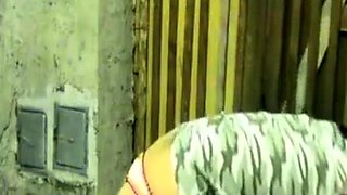 German Webcam Girl Plays with Dildo in the Basement
