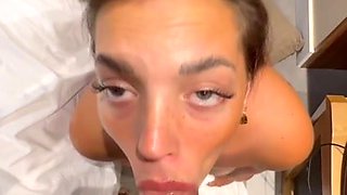 Voluptuous Alanna radiates intense passionate desire during sensual moments