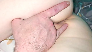 Skinny milf fingered for multiple wet orgasms