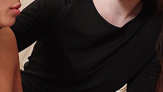 Me and My Lesbian GF Decided to Teach an Inexperienced MILF How to Have Fun Without Men