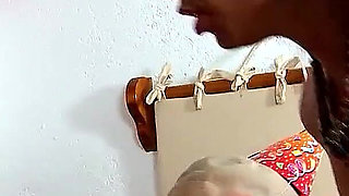 Clown fucks horny slut milf Suhaila in the ass at a party and gives her a cumshot