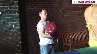 Cindy Behr Takes a Huge Cock Down Her Throat Then Gets Pounded From Behind