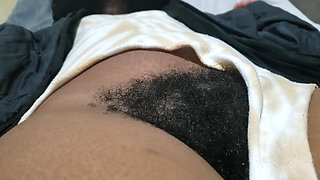Hairy Star Shows off Her Natural Pussy in a Bold and Intimate Sensual Presence