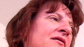 German stepmother helps her stepson and his girlfriend to fuck and gets orgasm