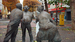 Threesome at the Cologne Carnival