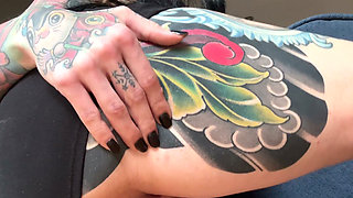 This Black Bodysuit Fits Your Favorite Tattooed Girl Perfectly