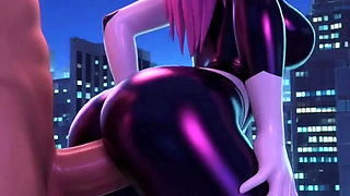Super-powered backshots compilation pt 1. AI generated