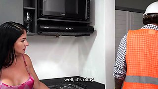 My Friend and I Convince the Engineer to Join Us for Our Movie Night