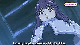 Snowstorm traps Fern and Stark in cabin for rough sex ⋄ Anime Sex Parody