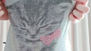 Amateur blonde teen solo dildo