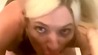 Cuckold Dildo Blowbang (femdom POV)