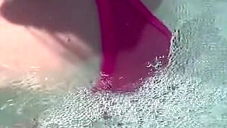 Artemisia Love Showing Her Perfect Tits in a Micro Bikini Underwater