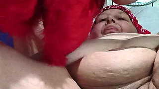 Legs Apart Shes Tied up in Those Hearts with a Grin Shes Gonna Cum Again and Again