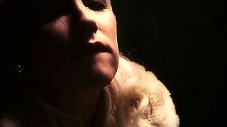 Karlie Simone in Retro Lingerie Gives Horny Blowjob