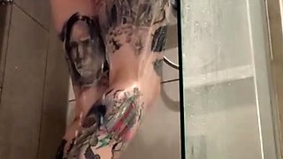 Hungry brunette solo masturbation