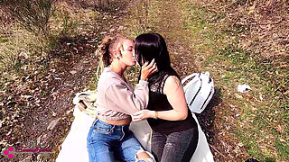 Awesome Outdoor Action! Hot Hiker Seduced!