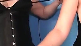 Double Domination Handjob Ends in Ruined Orgasm