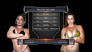 Bella Rossi vs Savannah Fox Cat-Fight Wrestling