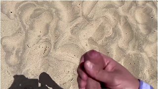 Stranger Girl Gives Blowjob On Public Beach