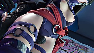 The Misunderstanding: Psylocke X Venom (THREE DIMENSIONAL Anime Pornography)