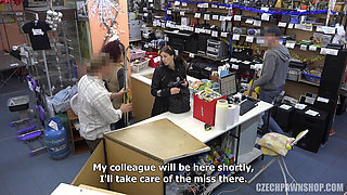 Czech Pawn Shop 4: the MILF with the Skis