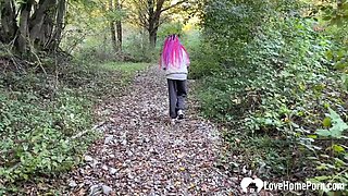 Watch Me Hump My Big Booty Girlfriends Slit in Close-Up