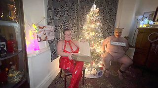 Mrs Kinkmas Christmas Story with Satana's Piggy.