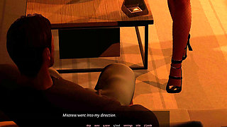 In Her Service V0.96 - Part 12 - Best Cuckold Scene - Watching My Wife as She Slutty Sucks Cock and Swallows Cum for Her Lover