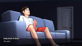 Step Mom and Son Hot Summer Fucking - Summertime Saga Part 6 Animated Porn
