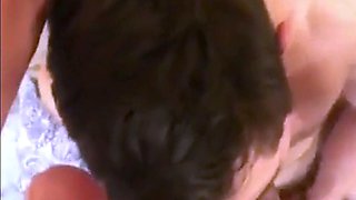 Bearded Stud Eats, Strokes, and Cums