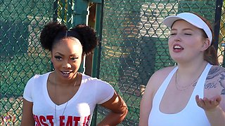 Lustful tennis BBW incredible sex movie