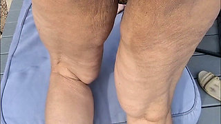 Relaxing Outside in My Bikini. the My Hairy Pussy Started Tingling, Then I Needed to Masturbate
