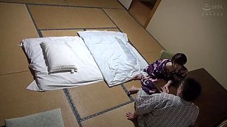 Hot Japanese MILF Alice Nanase Fucked Hard in Hot Spring - Creampie & Cowgirl Action