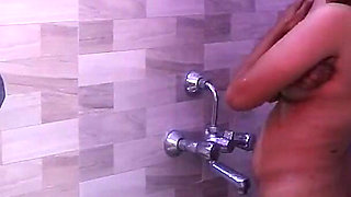 Sex with Real Bhabhi in Shower Step Brother Away for Work