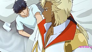 Fevered uke is healed all night by big cock and raw thrusts
