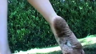 POV Humiliation - My Dirty Feet!!! - Carli Banks