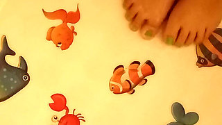 Stepping on My Fishies