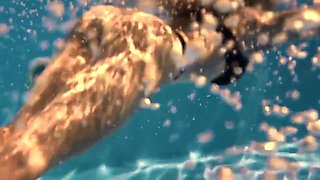 Perfect Body Blonde Teen 18+ Enjoys Naked Swimming