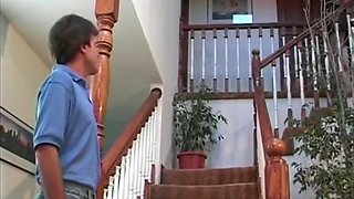 Dave Hardman And Mia Ivanova In Blonde Horny Mature Is Satisfied To Have Sex To His Friend