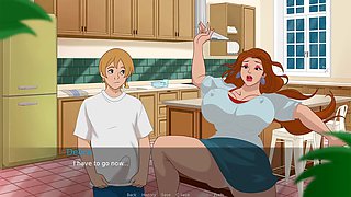 Cock teasing, mummy, hentai