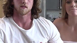 Dustin Reynolds Lays His First Facial