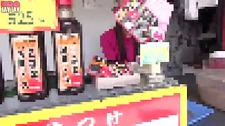 Osaka Takoyaki Girl. a Wild and Daring Outdoor Adventure. -scene.2